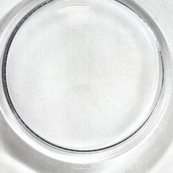Imperial Glass Candlewick 16.5" Large Round Clear Glass Serving Platter-Stunning